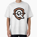 Copy Illustration Letter Q Esports T-Shirt - Minimalist Print Unisex - T-Shirt, Sweatshirt, Hoodie