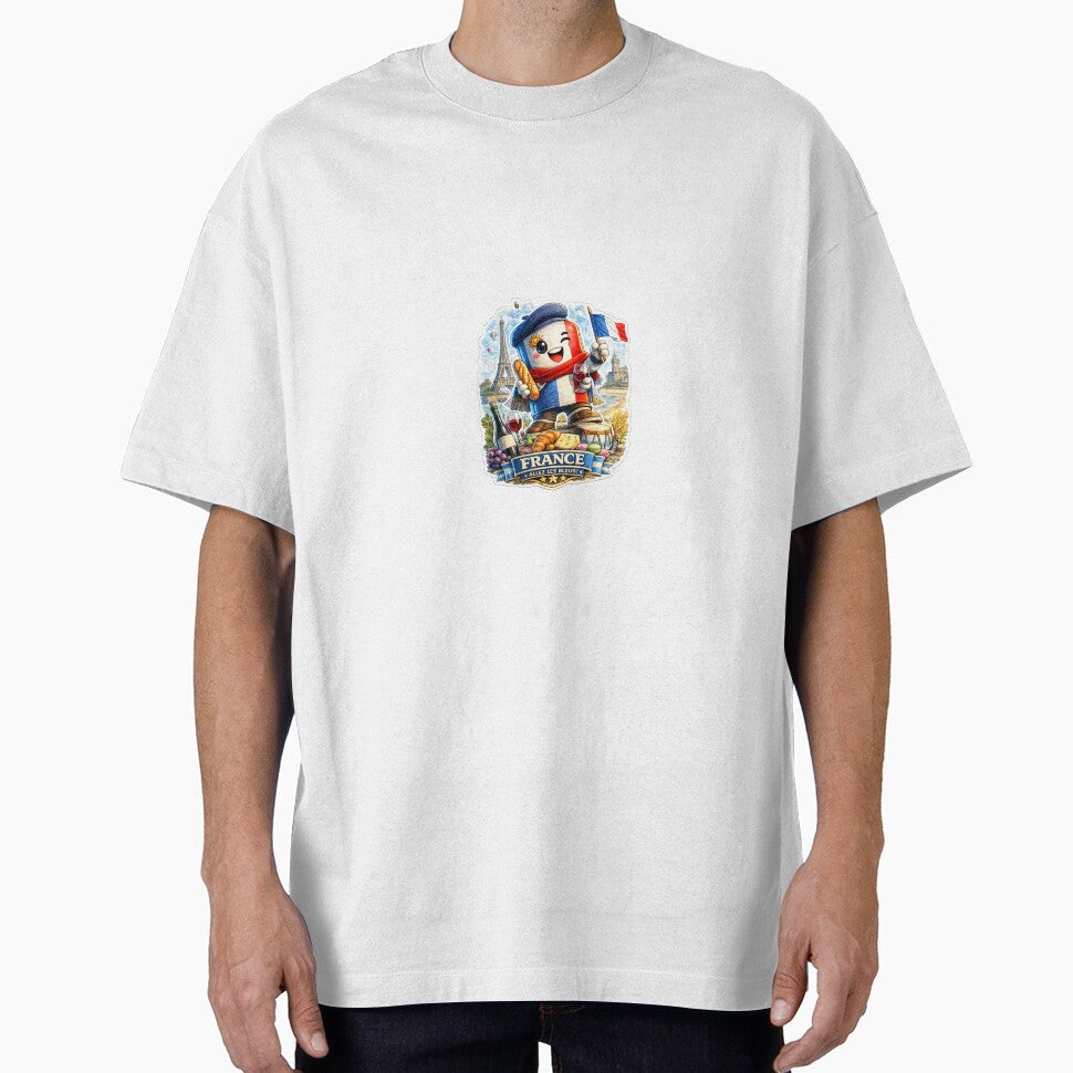France Soccer Fan Sticker Allez Les Bleus Football - Adult & Kids T-Shirts, Sweatshirts & Hoodies apparel design preview 1