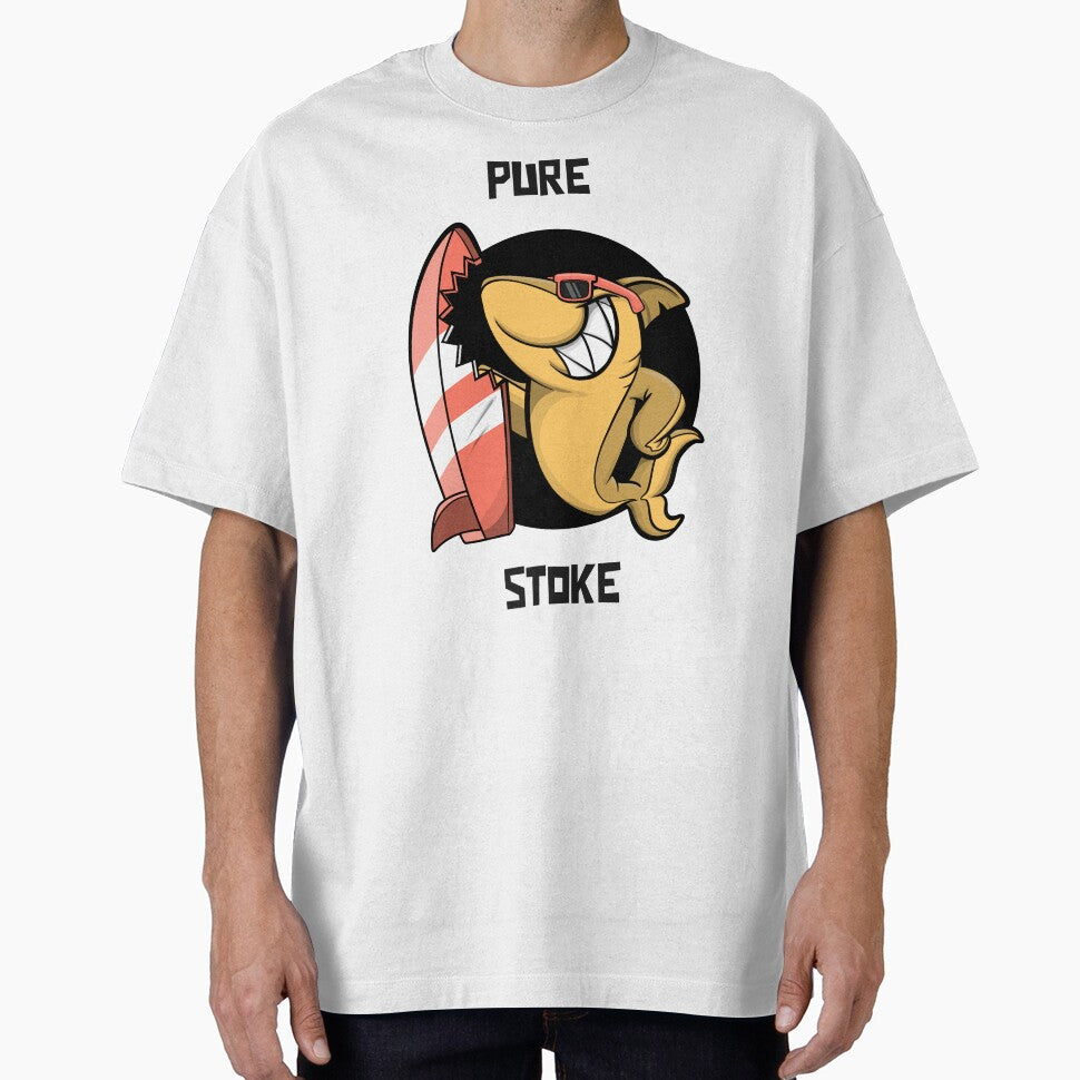 PURE STOKE SURFING by MDBTEES - Adult & Kids T-Shirts, Sweatshirts & Hoodies apparel design preview 1
