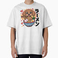 Cute Kawaii Dachshund, by graphic-genie - Adult & Kids T-Shirts, Sweatshirts & Hoodies apparel design preview 1