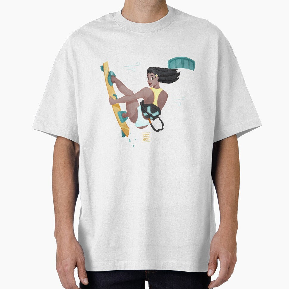 Kiteboarding by Rachelkambeitz - Adult & Kids T-Shirts, Sweatshirts & Hoodies apparel design preview 1
