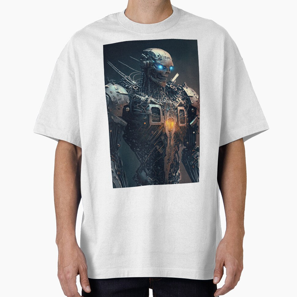 Sci-fi robot by mrlongfield - Adult & Kids T-Shirts, Sweatshirts & Hoodies apparel design preview 1
