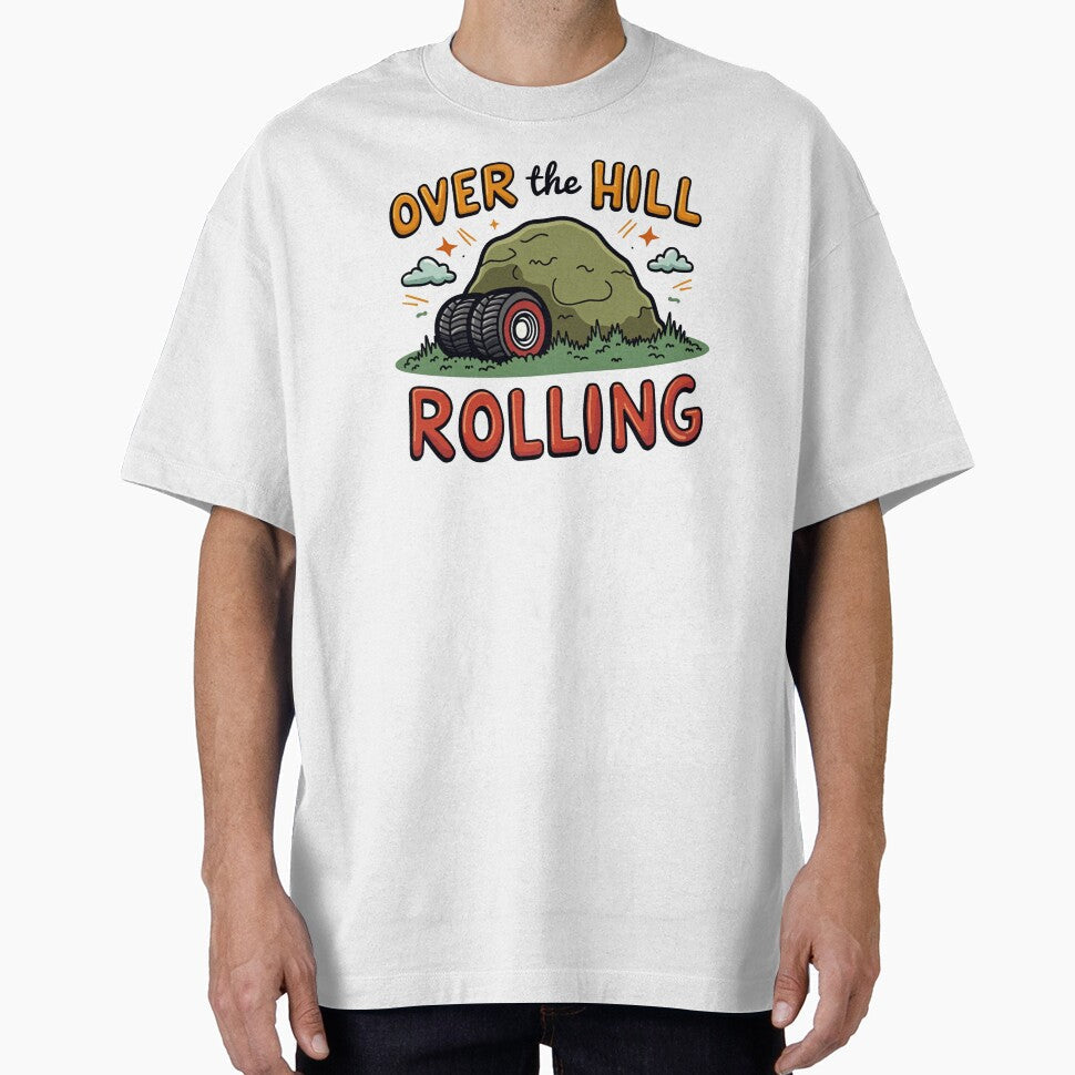 Over the Hill by SignumShop - Adult & Kids T-Shirts, Sweatshirts & Hoodies apparel design preview 1