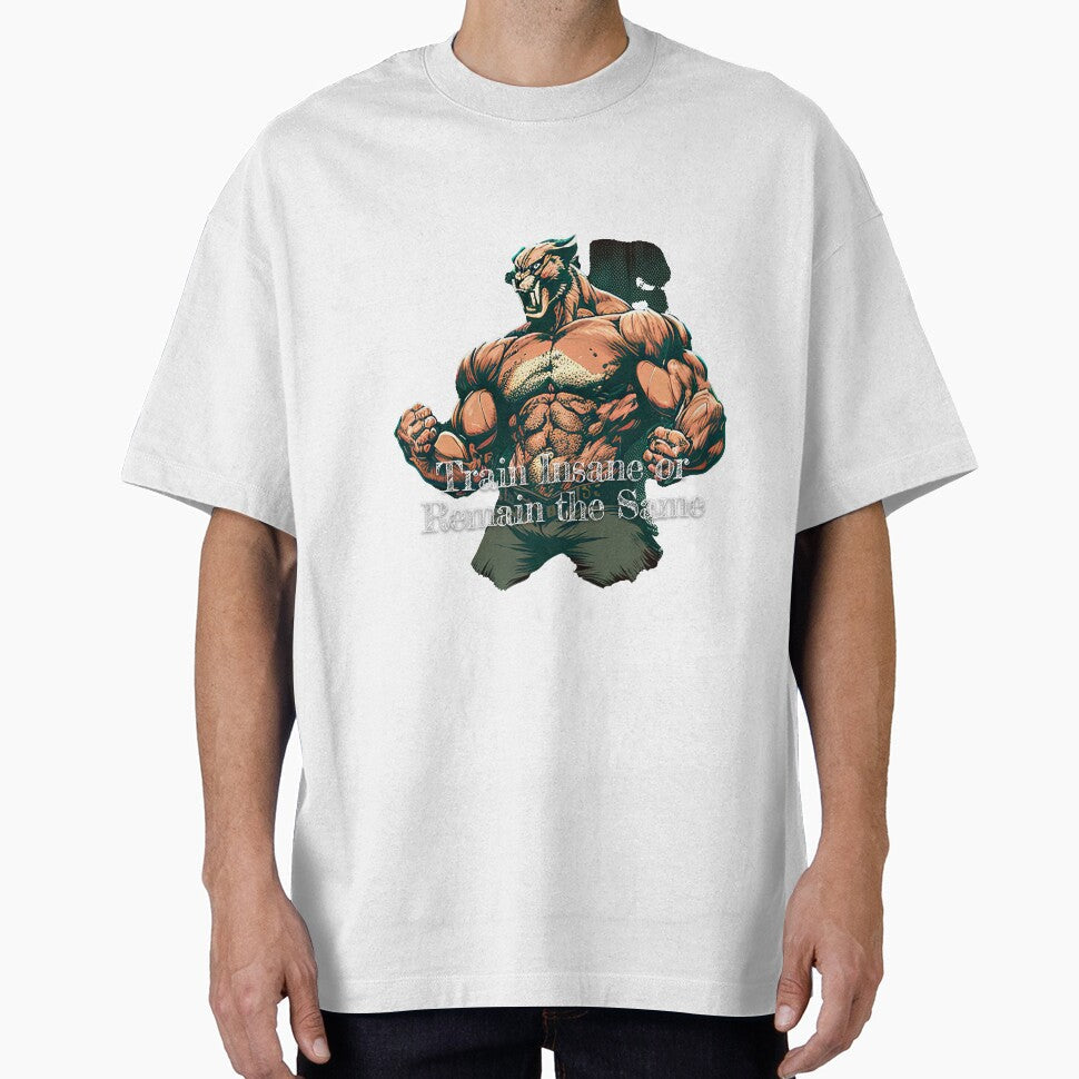 Train Insane or Remain the Same Bodybuilding Fitness - Adult & Kids T-Shirts, Sweatshirts & Hoodies apparel design preview 1