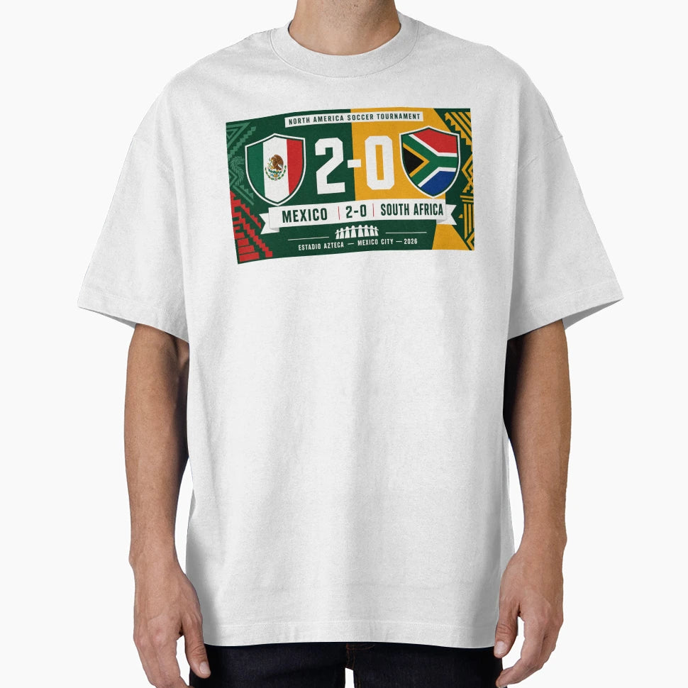 Mexico Vs South Africa Soccer Tournament T-Shirt - Streetwear Style Unisex - T-Shirt, Sweatshirt, Hoodie