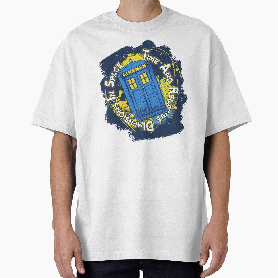 Time and Relative Dimensions In Space by Eoghann Mill - Adult & Kids T-Shirts, Sweatshirts & Hoodies apparel design preview 1