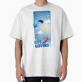 Funny kitesurfing cartoon style illustration by Stef - Adult & Kids T-Shirts, Sweatshirts & Hoodies apparel design preview 1