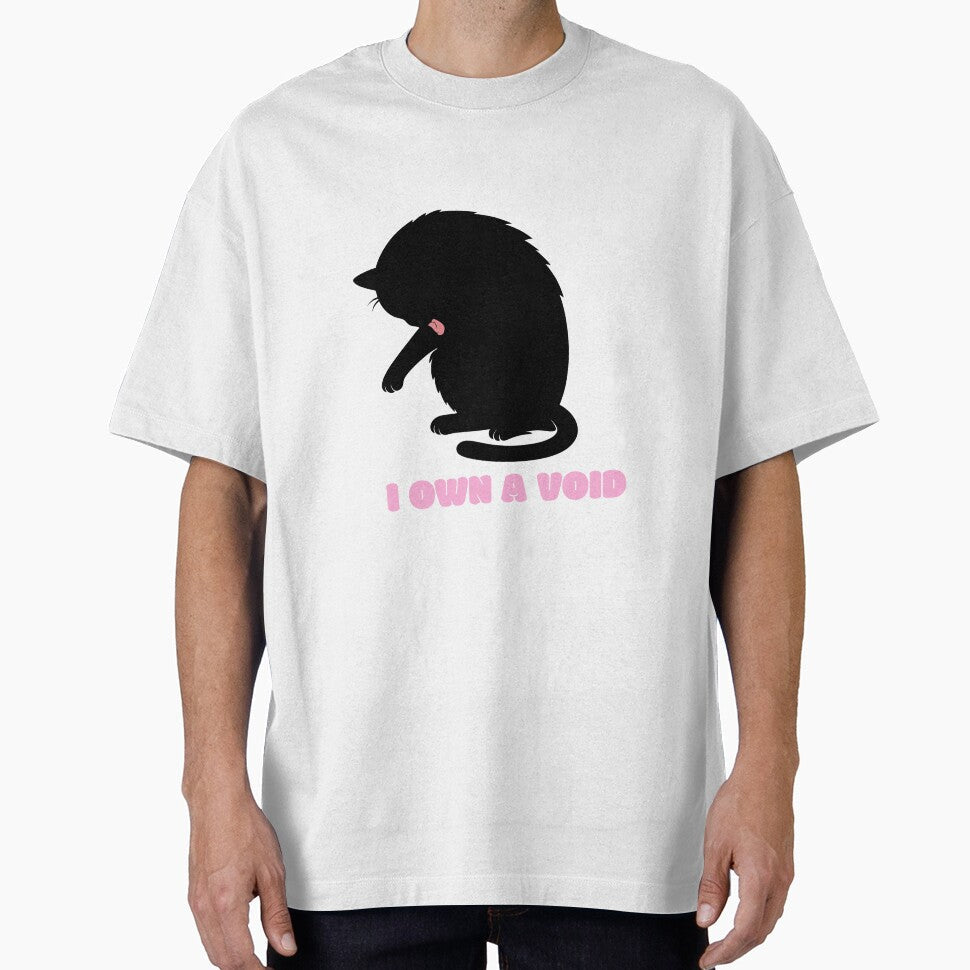 Void Cat 1 by ComedyPets - Adult & Kids T-Shirts, Sweatshirts & Hoodies apparel design preview 1