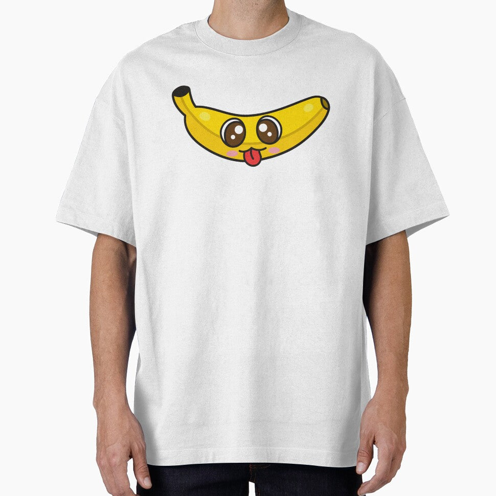 Banana kawaii by Raymi03 - Adult & Kids T-Shirts, Sweatshirts & Hoodies apparel design preview 1