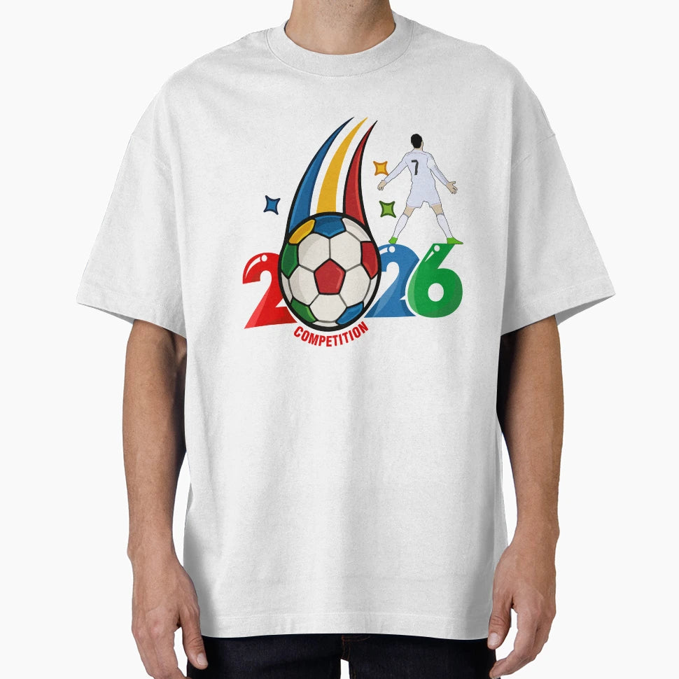 Soccer Competition 2026 Logo Dise O De T-Shirt - Trendy Graphic for Adults - T-Shirt, Sweatshirt, Hoodie
