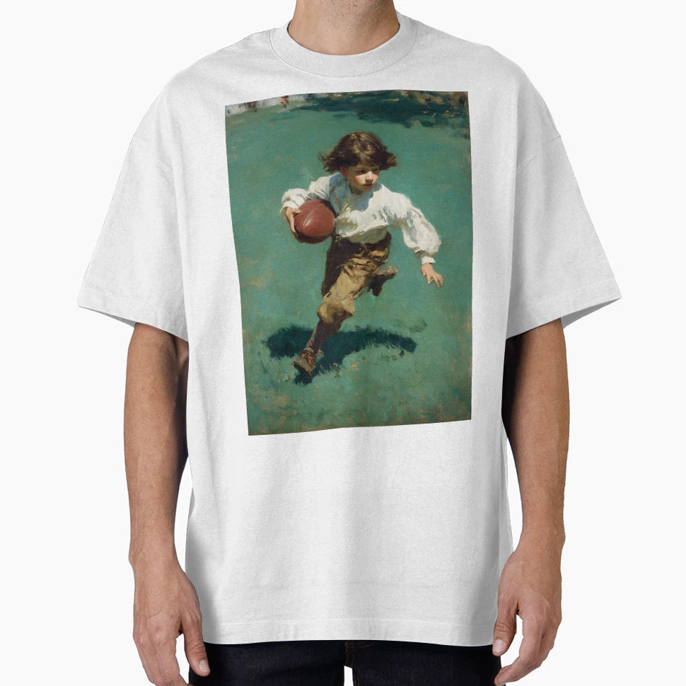 Running Football T-Shirt - Graphic Print for Adults - T-Shirt, Sweatshirt, Hoodie