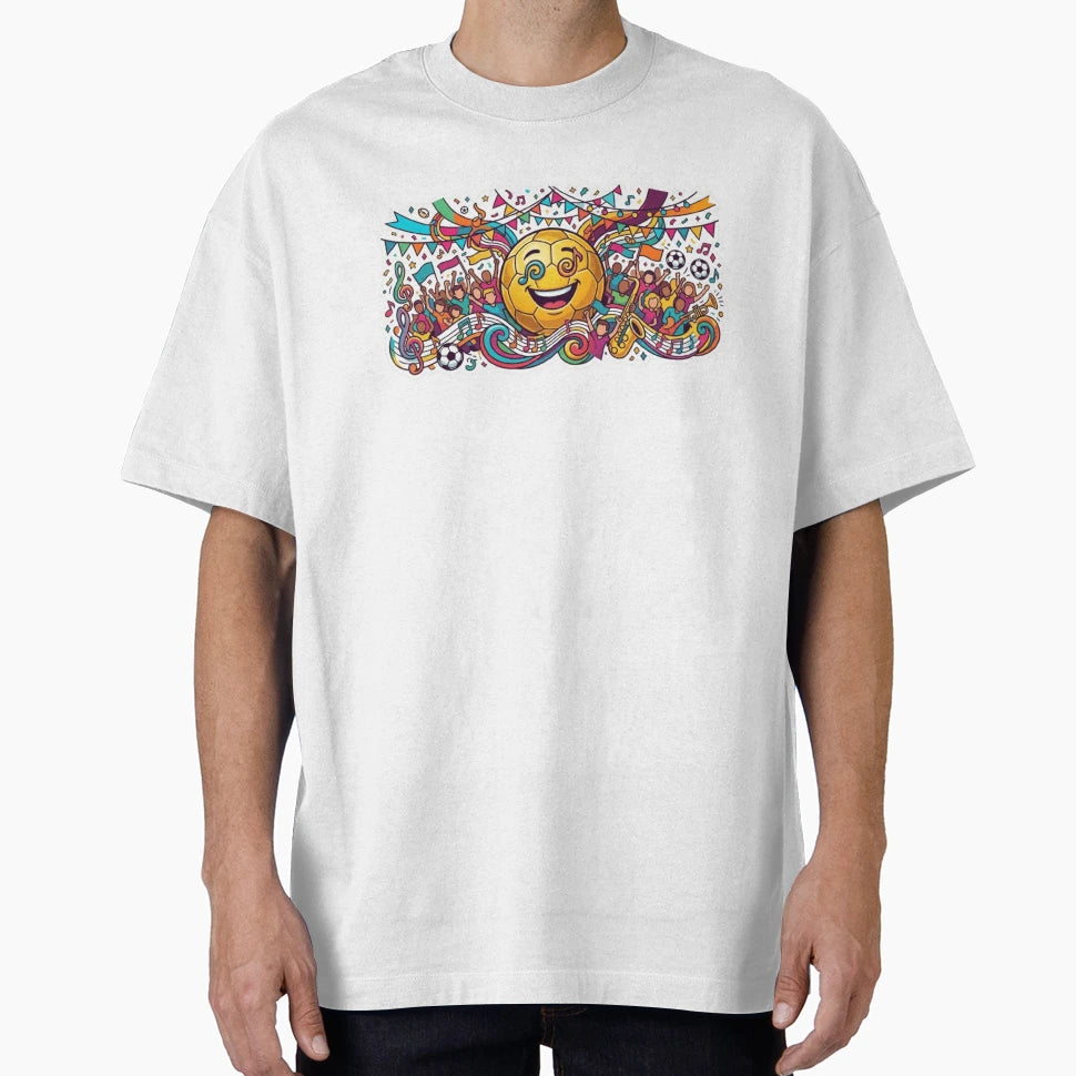 Colorful Football Party T-Shirt - Fun Novelty Design for Adults - T-Shirt, Sweatshirt, Hoodie
