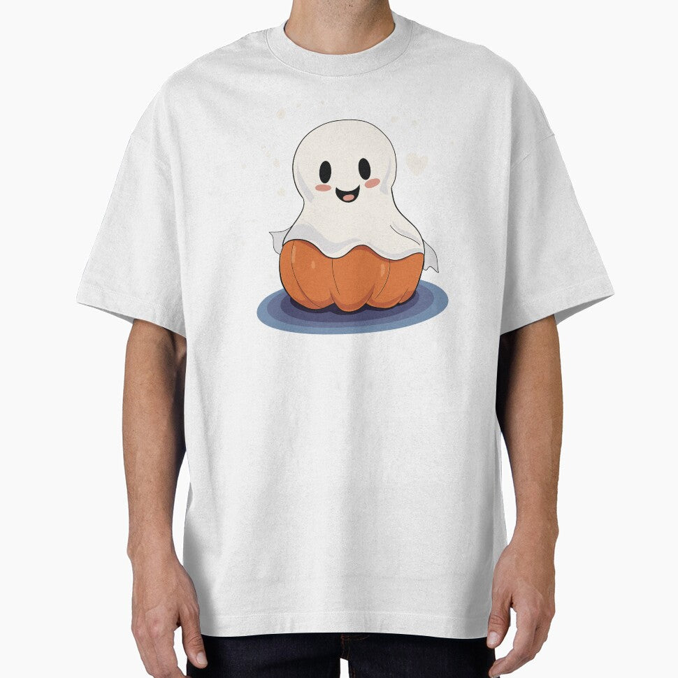 Cute Ghost by JakoRila - Adult & Kids T-Shirts, Sweatshirts & Hoodies apparel design preview 1