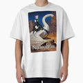 Dark elf on a swan dragon by alvarlunafae - Adult & Kids T-Shirts, Sweatshirts & Hoodies apparel design preview 1