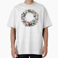 Christmas Wreath by Delamoon - Adult & Kids T-Shirts, Sweatshirts & Hoodies apparel design preview 1