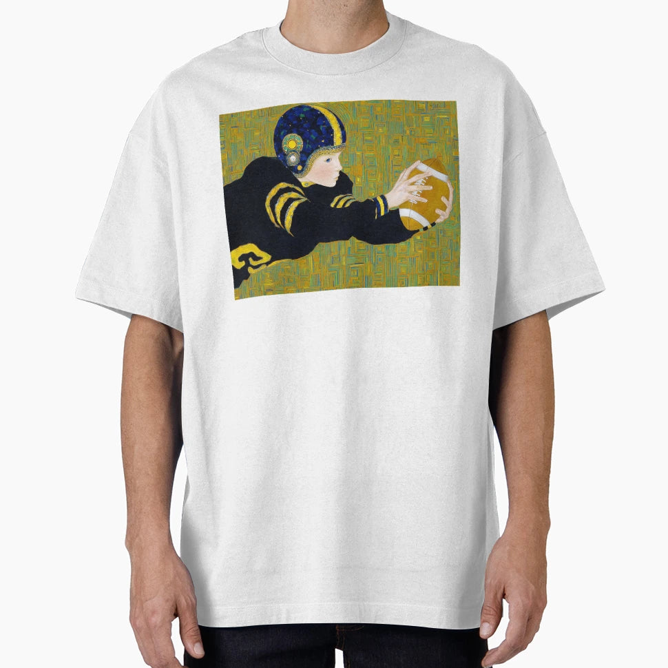 Football Player Action T-Shirt - Minimalist Print Men Women - T-Shirt, Sweatshirt, Hoodie