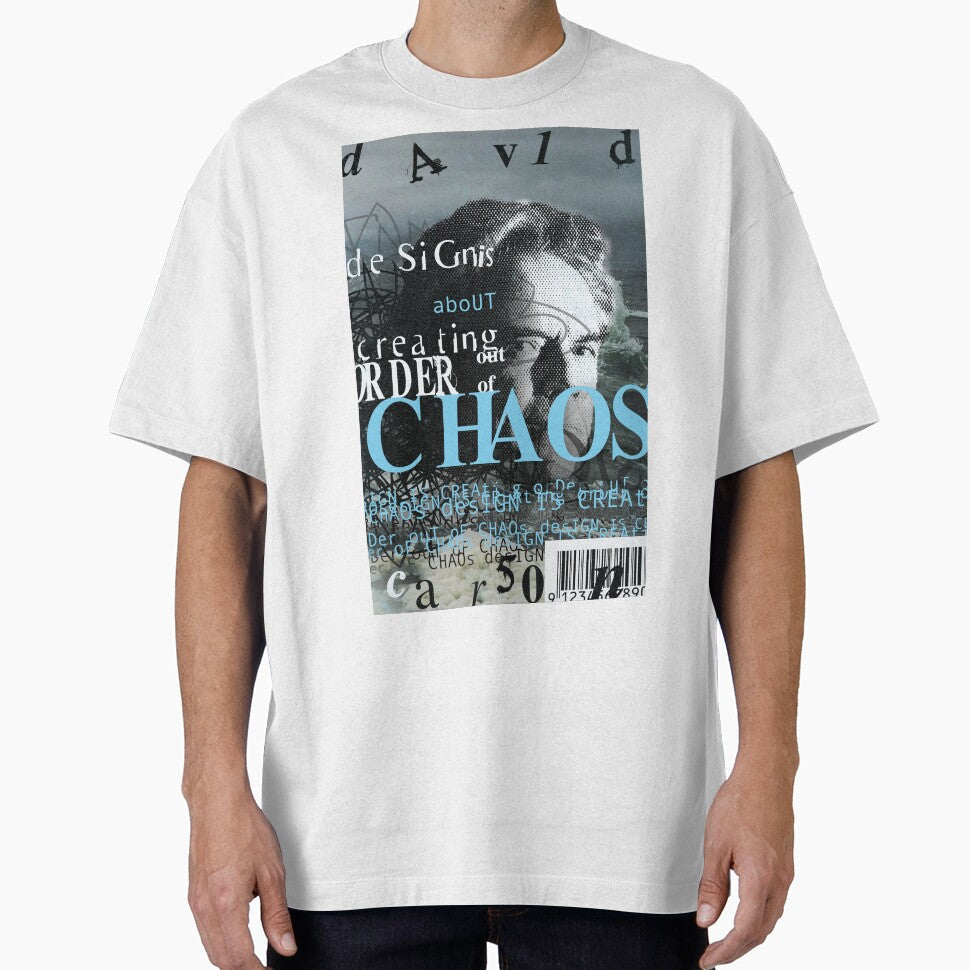 David Carson Grunge Design Quote #2 by MistyPencil - Adult & Kids T-Shirts, Sweatshirts & Hoodies apparel design preview 1