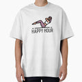Yoga Happy Hour by RiseandShineTee - Adult & Kids T-Shirts, Sweatshirts & Hoodies apparel design preview 1