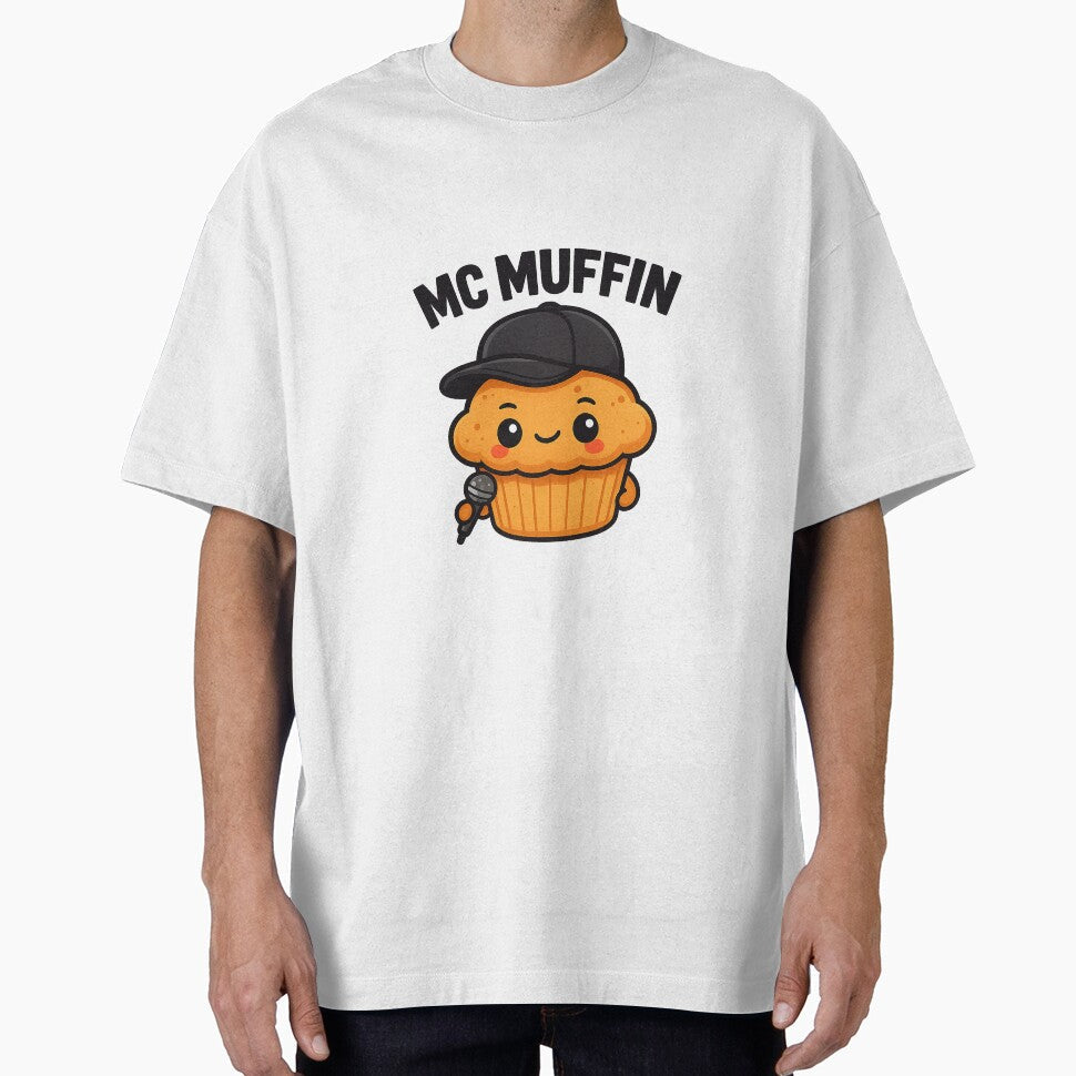 MC Muffin The Kawaii Rapper by ReineDingo - Adult & Kids T-Shirts, Sweatshirts & Hoodies apparel design preview 1