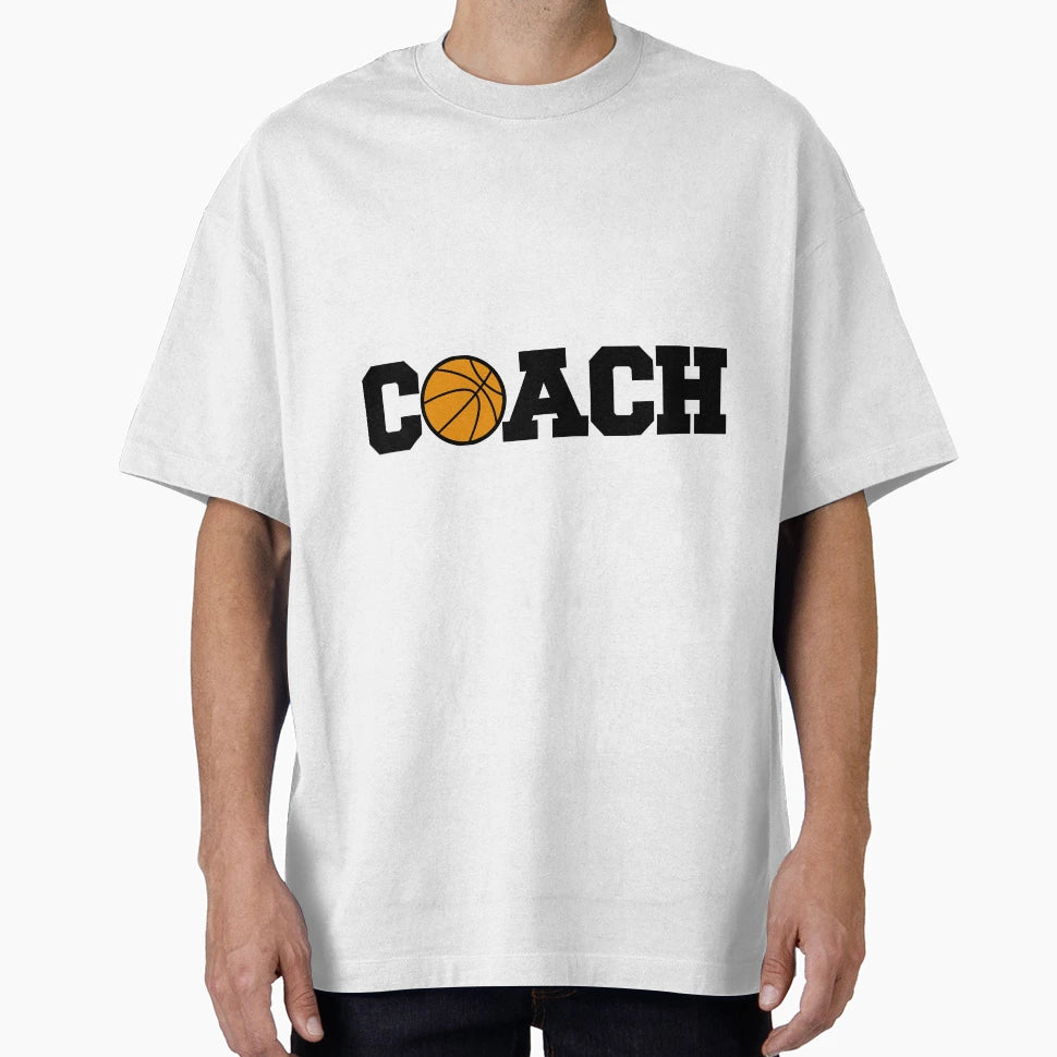 Basketball Coach T-Shirt - Aesthetic Graphic for Adults - T-Shirt, Sweatshirt, Hoodie