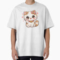 Kawaii cat by jenswiftie - Adult & Kids T-Shirts, Sweatshirts & Hoodies apparel design preview 1