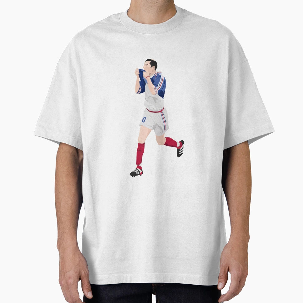 Zinedine Zidane France T-Shirt - Casual Everyday Wear Unisex - T-Shirt, Sweatshirt, Hoodie