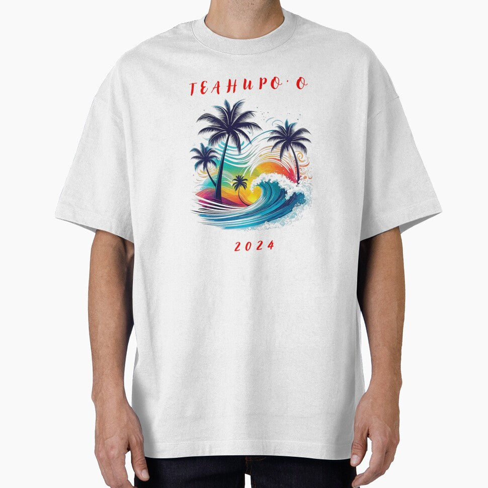 Surfing Teahupo'o 2024 Olympics by JackFreestone - Adult & Kids T-Shirts, Sweatshirts & Hoodies apparel design preview 1