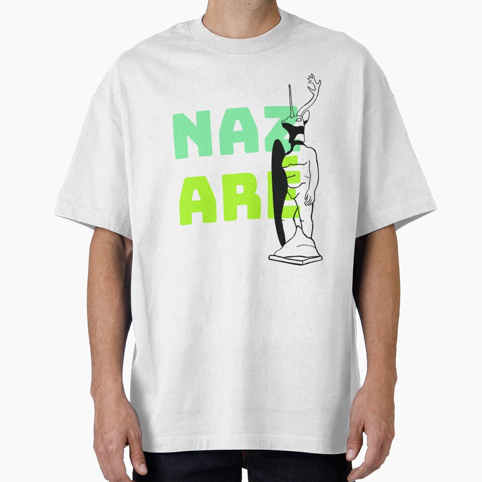 Nazare surf surfing lobve Portugal big by Tropical - Adult & Kids T-Shirts, Sweatshirts & Hoodies apparel design preview 1