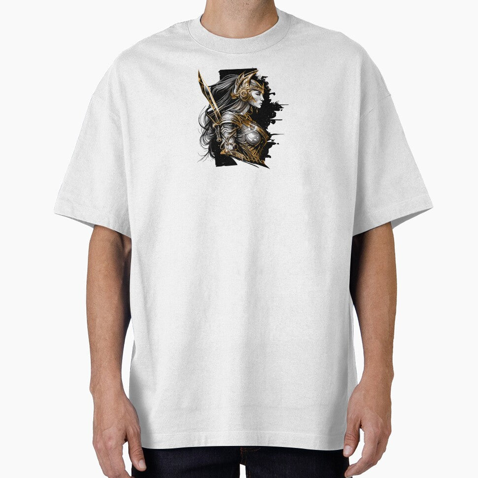 Unleash Your Inner Warrior with Our Black and Gold - Adult & Kids T-Shirts, Sweatshirts & Hoodies apparel design preview 1