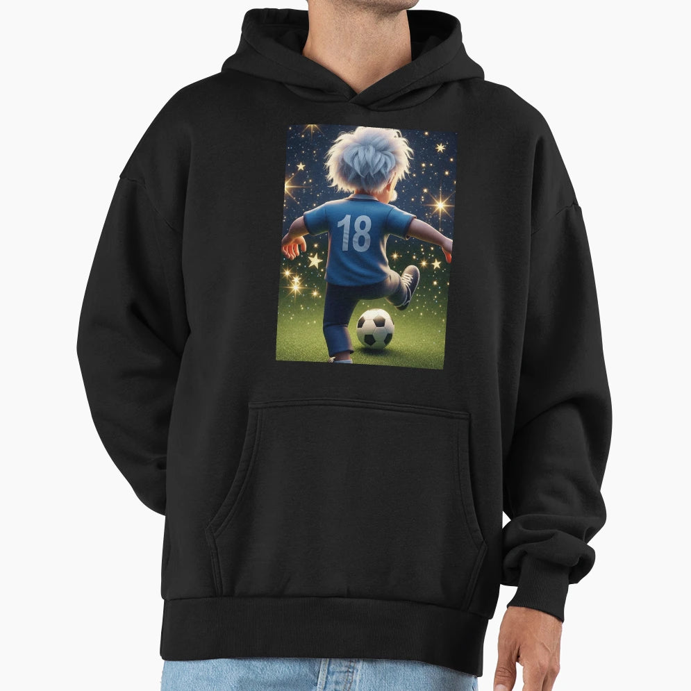 Soccer Time Hoodie - Unique Graphic Unisex - T-Shirt, Sweatshirt, Hoodie