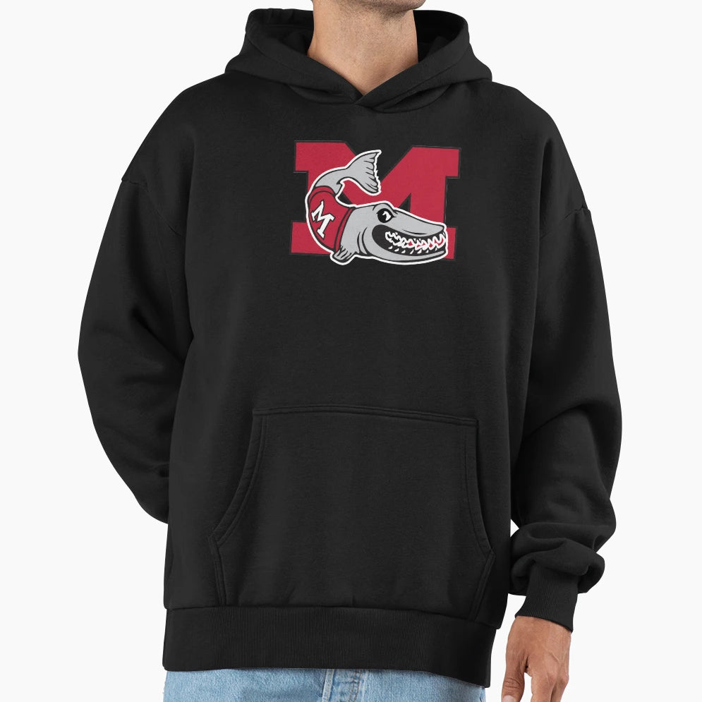 Muskingum Fighting Muskies Hoodie - Trendy Graphic for Adults - T-Shirt, Sweatshirt, Hoodie