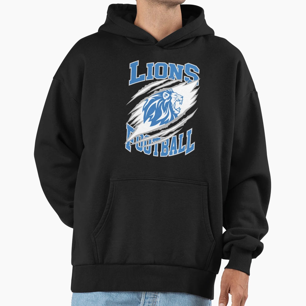 Art Detroit Lions Hoodie - Streetwear Style Unisex - T-Shirt, Sweatshirt, Hoodie