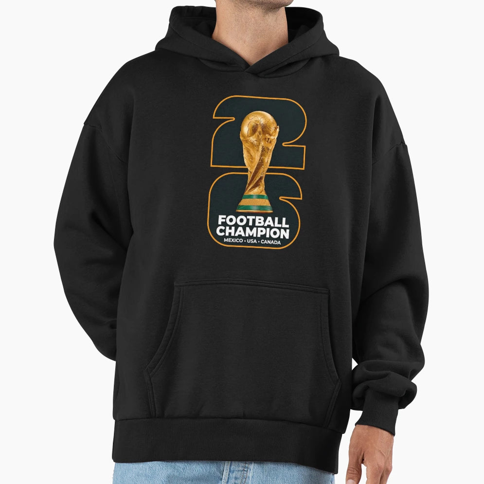 2026 Soccer Tournament Football Hoodie - Streetwear Style Men Women - T-Shirt, Sweatshirt, Hoodie