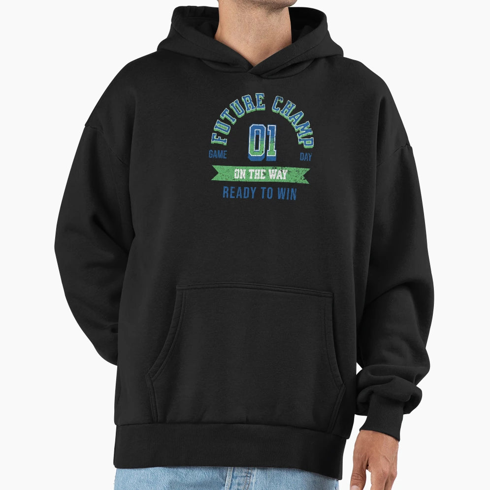 Future Champ Way Unique Hoodie - Graphic Print Men Women - T-Shirt, Sweatshirt, Hoodie