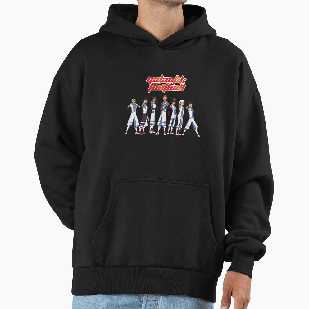 Galactic Football Hoodie - Unique Graphic Unisex - T-Shirt, Sweatshirt, Hoodie