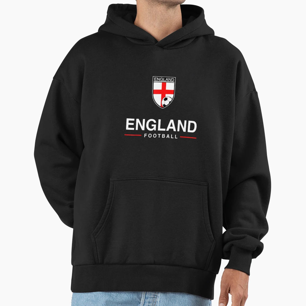 England Soccer Jersey 2021 British Hoodie - Casual Everyday Wear Unisex - T-Shirt, Sweatshirt, Hoodie