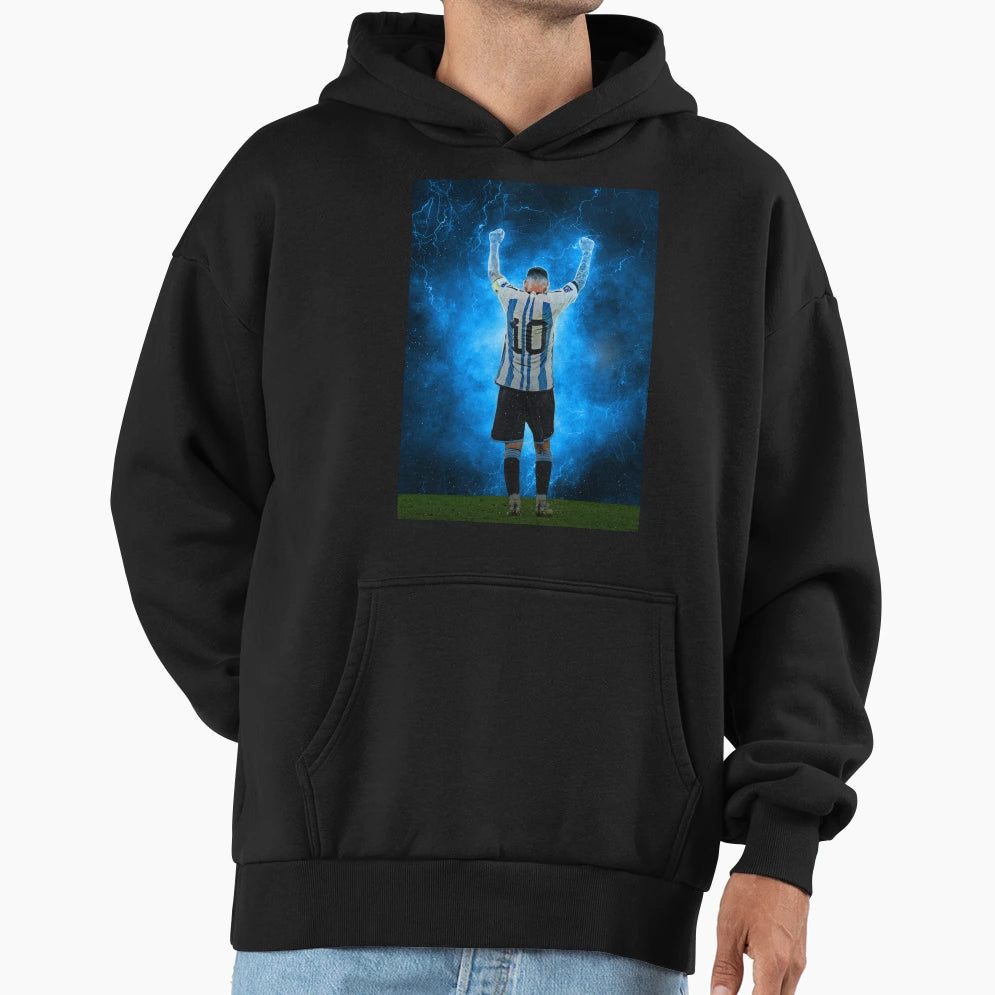 Lionel Messi New Goal Celebration Season Hoodie - Aesthetic Graphic Unisex - T-Shirt, Sweatshirt, Hoodie