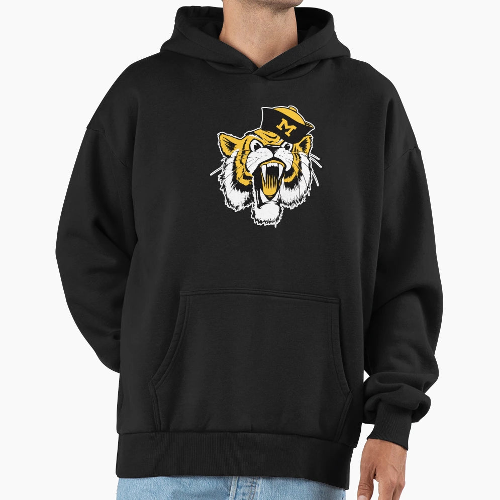 Truman Tiger Mascot Hoodie - Novelty Apparel Men Women - T-Shirt, Sweatshirt, Hoodie