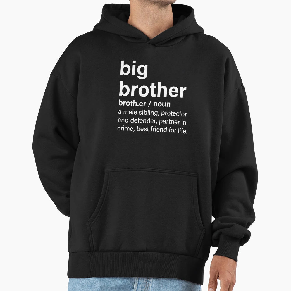 Big Brother Gift Pregnancy Announcement Hoodie - Aesthetic Graphic Unisex - T-Shirt, Sweatshirt, Hoodie