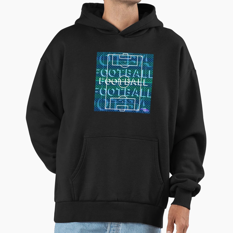 Football Wc Dot Pop Hoodie - Trendy Graphic Unisex - T-Shirt, Sweatshirt, Hoodie