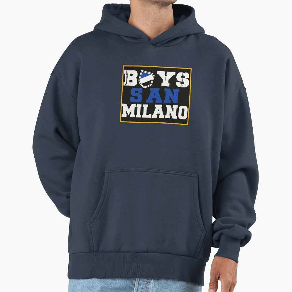 San Nerazzurri Hoodie - Streetwear Style Men Women - T-Shirt, Sweatshirt, Hoodie