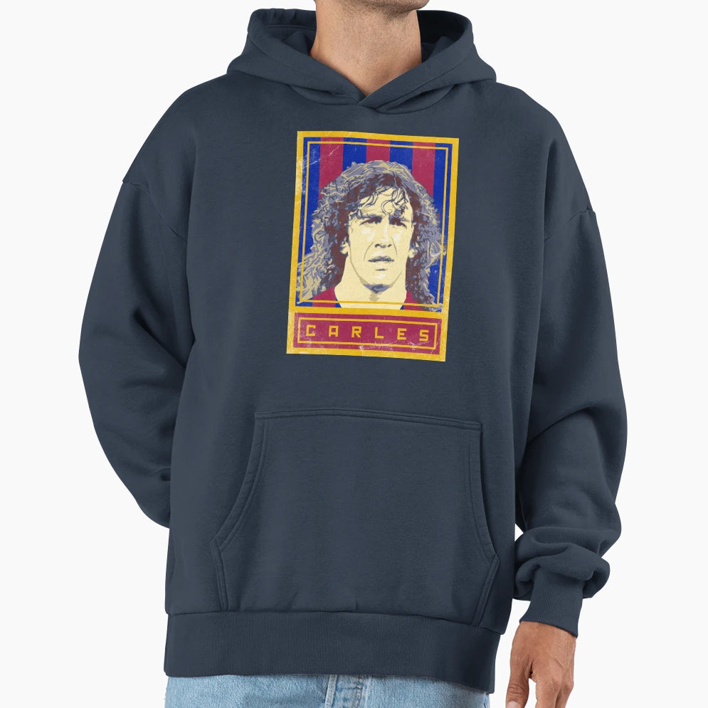 Puyol Fcb Hoodie - Novelty Apparel for Adults - T-Shirt, Sweatshirt, Hoodie