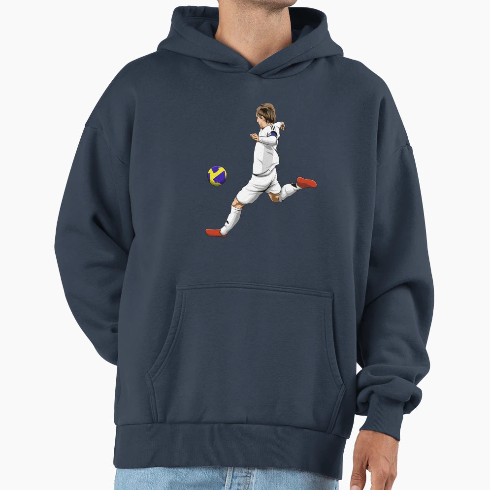 Luka Modri Hoodie - Minimalist Print Men Women - T-Shirt, Sweatshirt, Hoodie