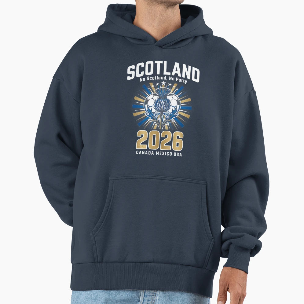 Scottish Soccer Scotland Football Hoodie - Casual Everyday Wear Men Women - T-Shirt, Sweatshirt, Hoodie