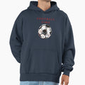 Football Time Sketch Soccer Ball Hoodie - Minimalist Print for Adults - T-Shirt, Sweatshirt, Hoodie