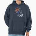 Working Footballer Hoodie - Casual Everyday Wear for Adults - T-Shirt, Sweatshirt, Hoodie