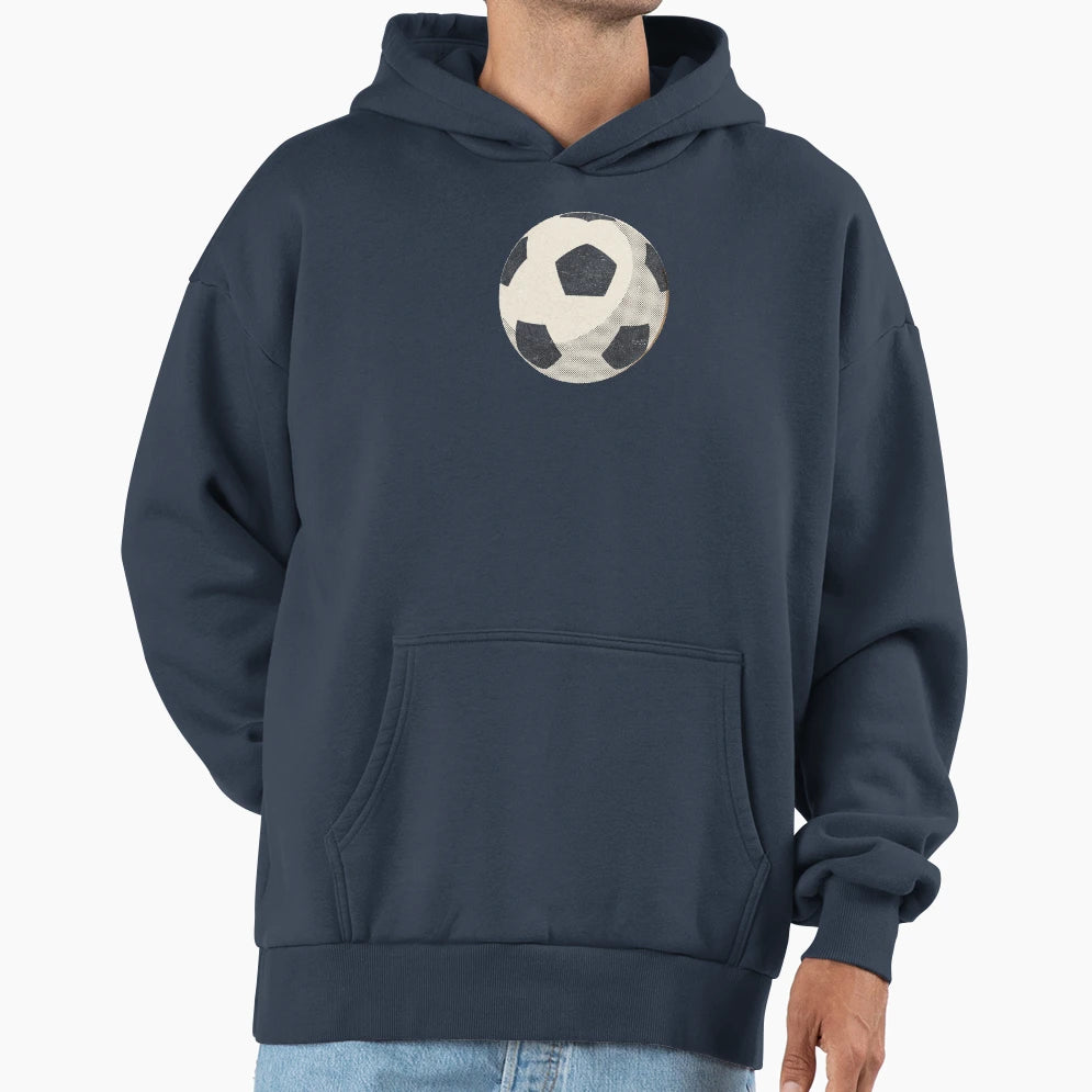 Balls Football Hoodie - Minimalist Print for Adults - T-Shirt, Sweatshirt, Hoodie