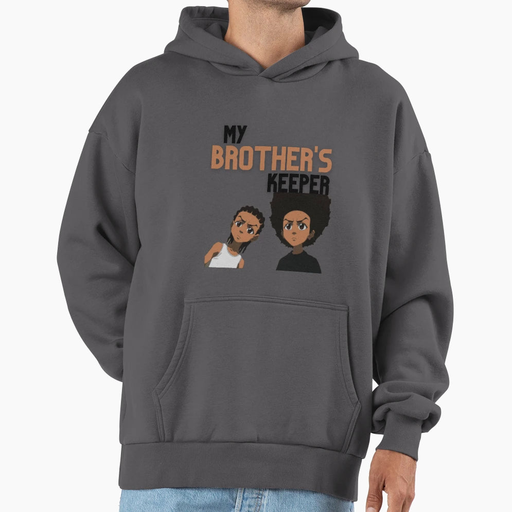 My Brothers Keeper Hoodie - Minimalist Print Men Women - T-Shirt, Sweatshirt, Hoodie