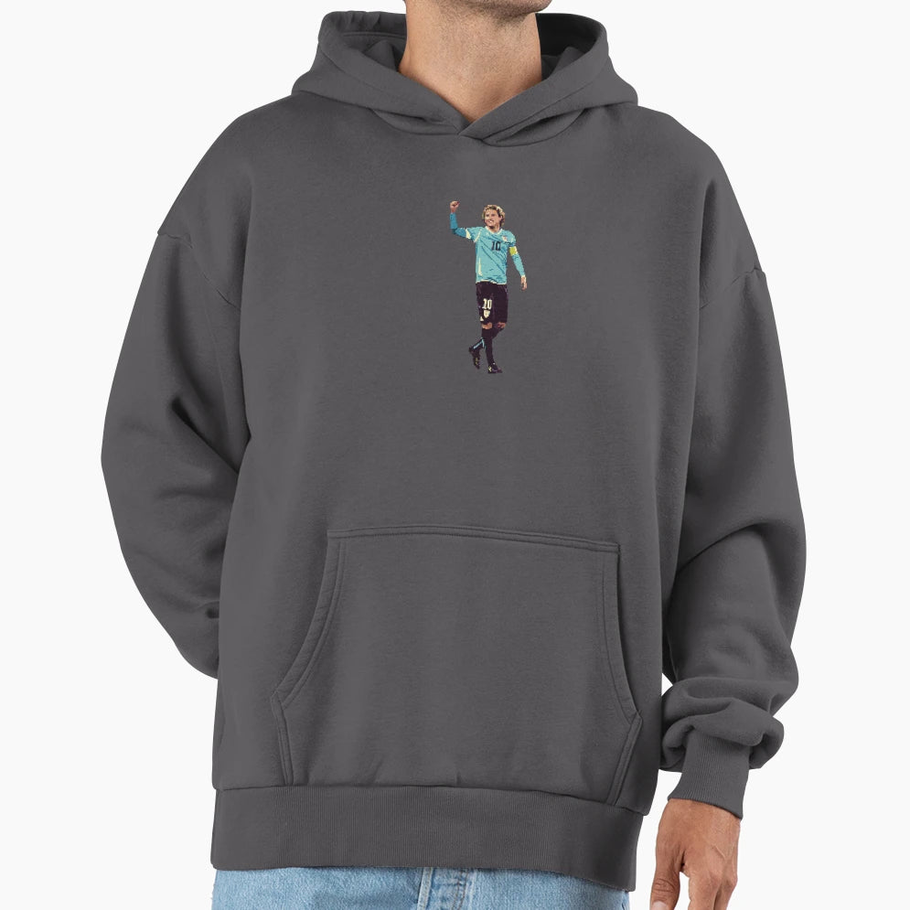 Diego Forlan Hoodie - Custom Art Print for Adults - T-Shirt, Sweatshirt, Hoodie