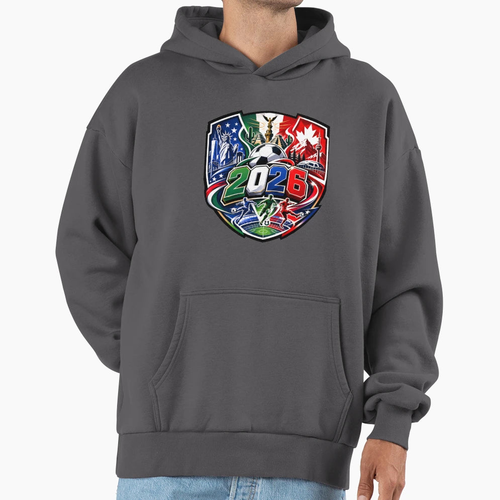 Experience Football This 2026 Lets Hoodie - Trendy Graphic Men Women - T-Shirt, Sweatshirt, Hoodie